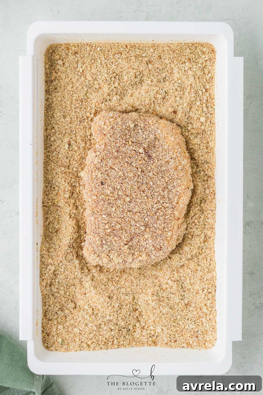 Pork chops in Italian breadcrumbs