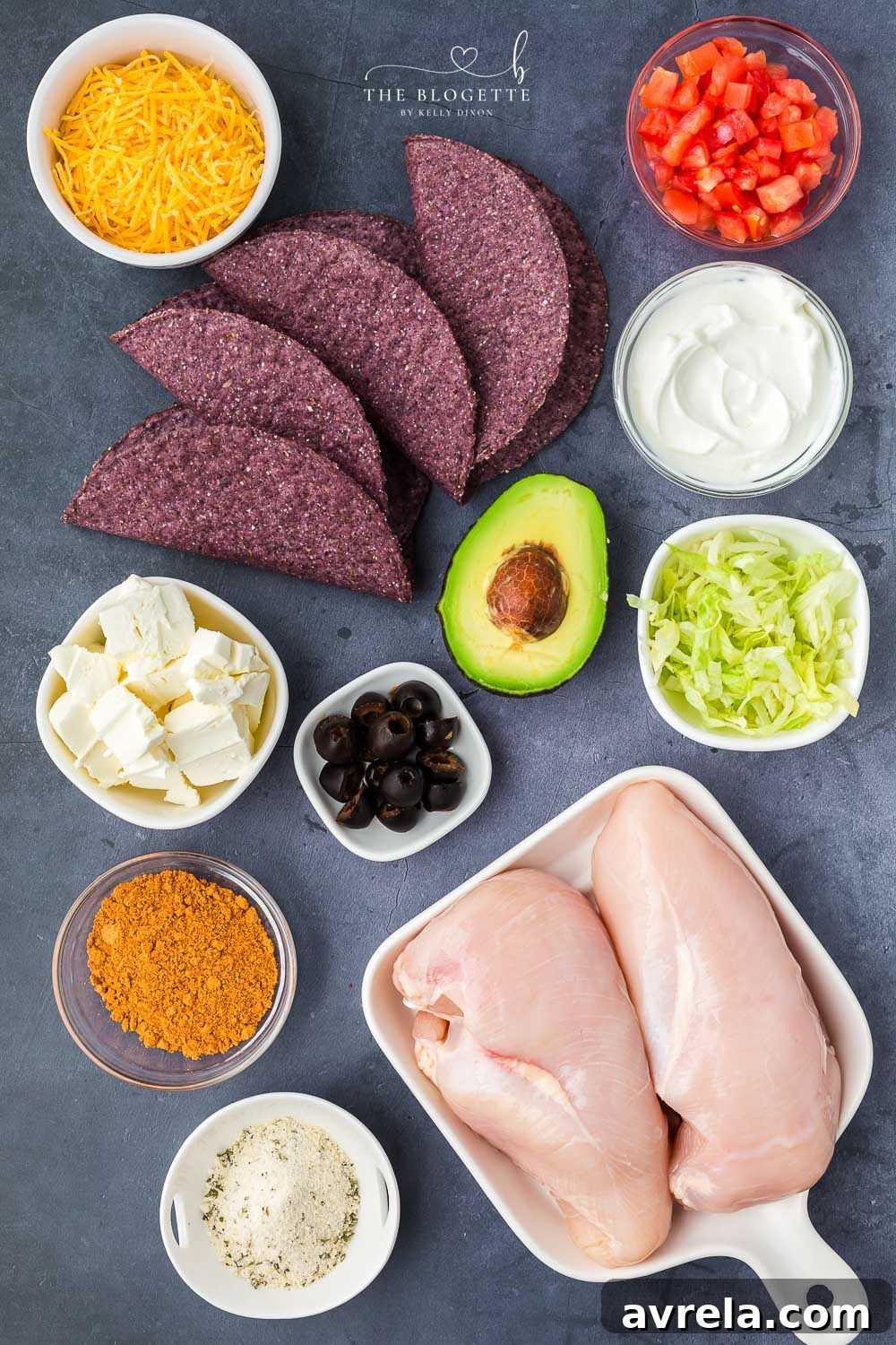 Ingredients for Monster Tacos