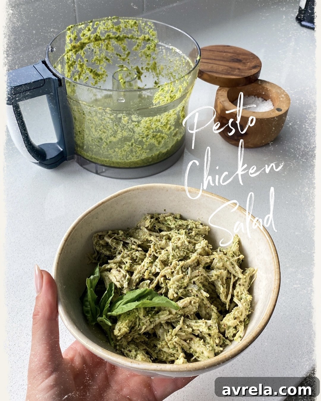 Delicious Pesto Chicken Salad