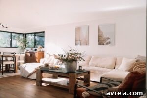 The new Sixpenny Amelia U-Shape Sectional in a bright and inviting family room