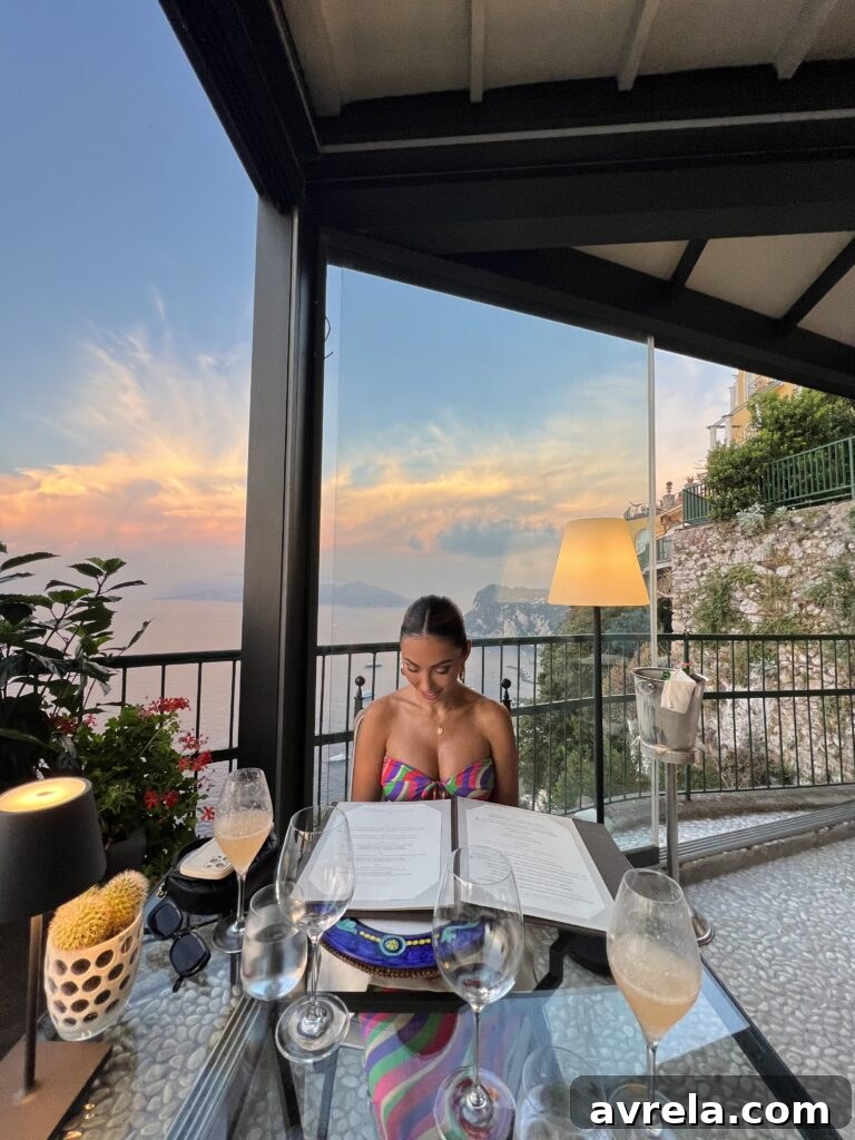 Capri Amalfi Positano A Magical Journey 3 Infinity pool at Caesar Augustus