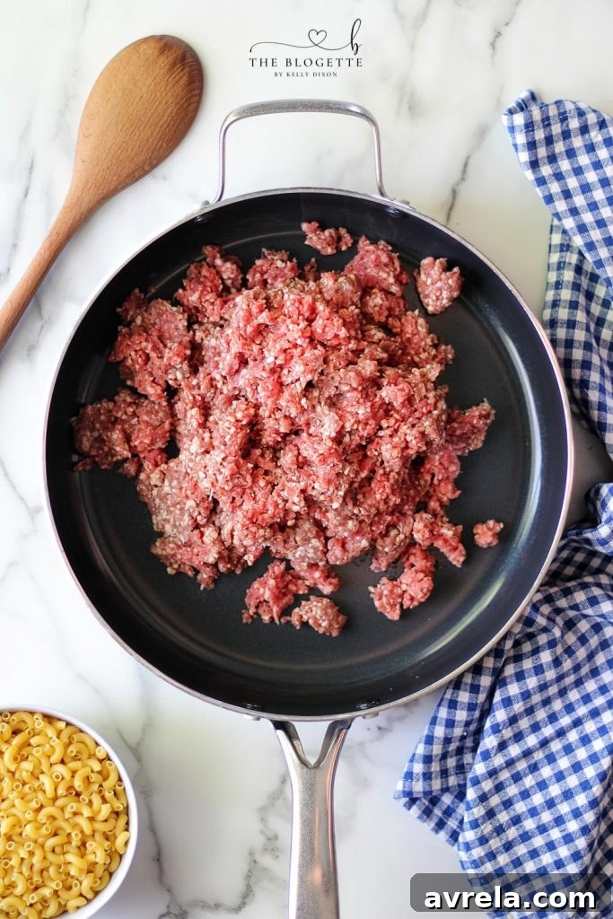 Creamy Skillet Beef and Macaroni 5 How to Make Hamburger Helper