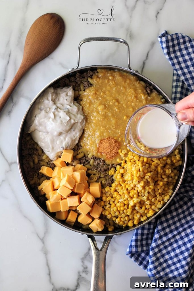 Creamy Skillet Beef and Macaroni 8 How to Make Hamburger Helper