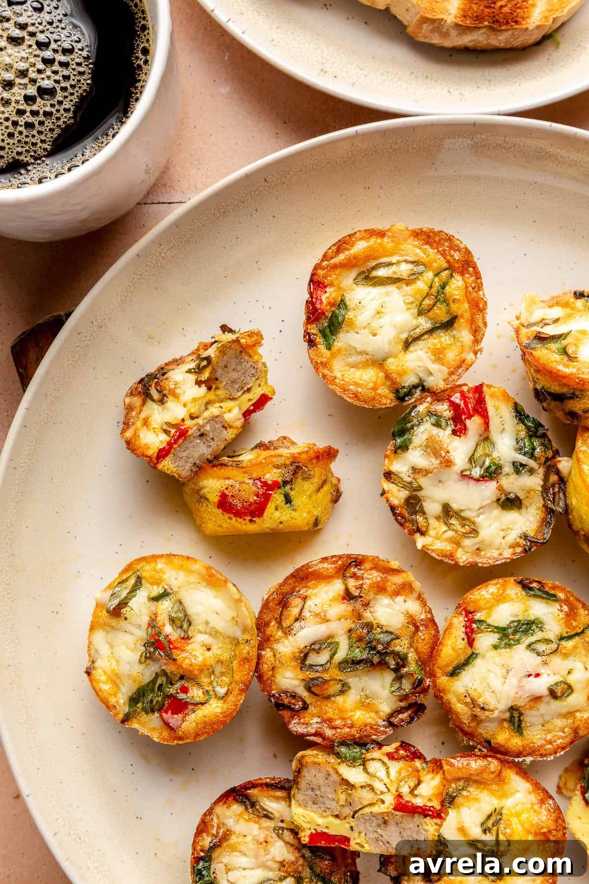 High-Protein Meal Prep Egg Cups, ready to eat