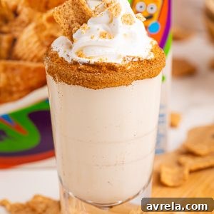 Toasted Spice Shooter 8 Cinnamon Toast Shots are a fun and festive mix of rum and whiskey! A rich and sweet cereal inspired drink topped with whipped cream.