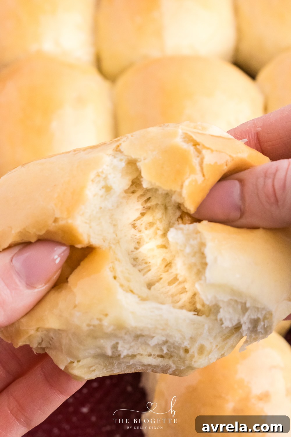 Fluffy and buttery Homemade Dinner Rolls are the perfect side for your next evening meal. They are easy to make and better than store-bought!