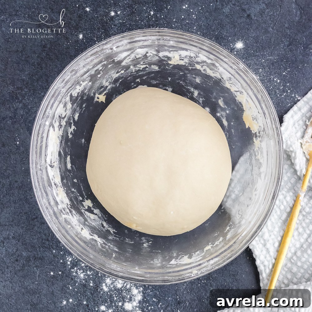 Place in an oiled bowl, and let rise until doubled in size
