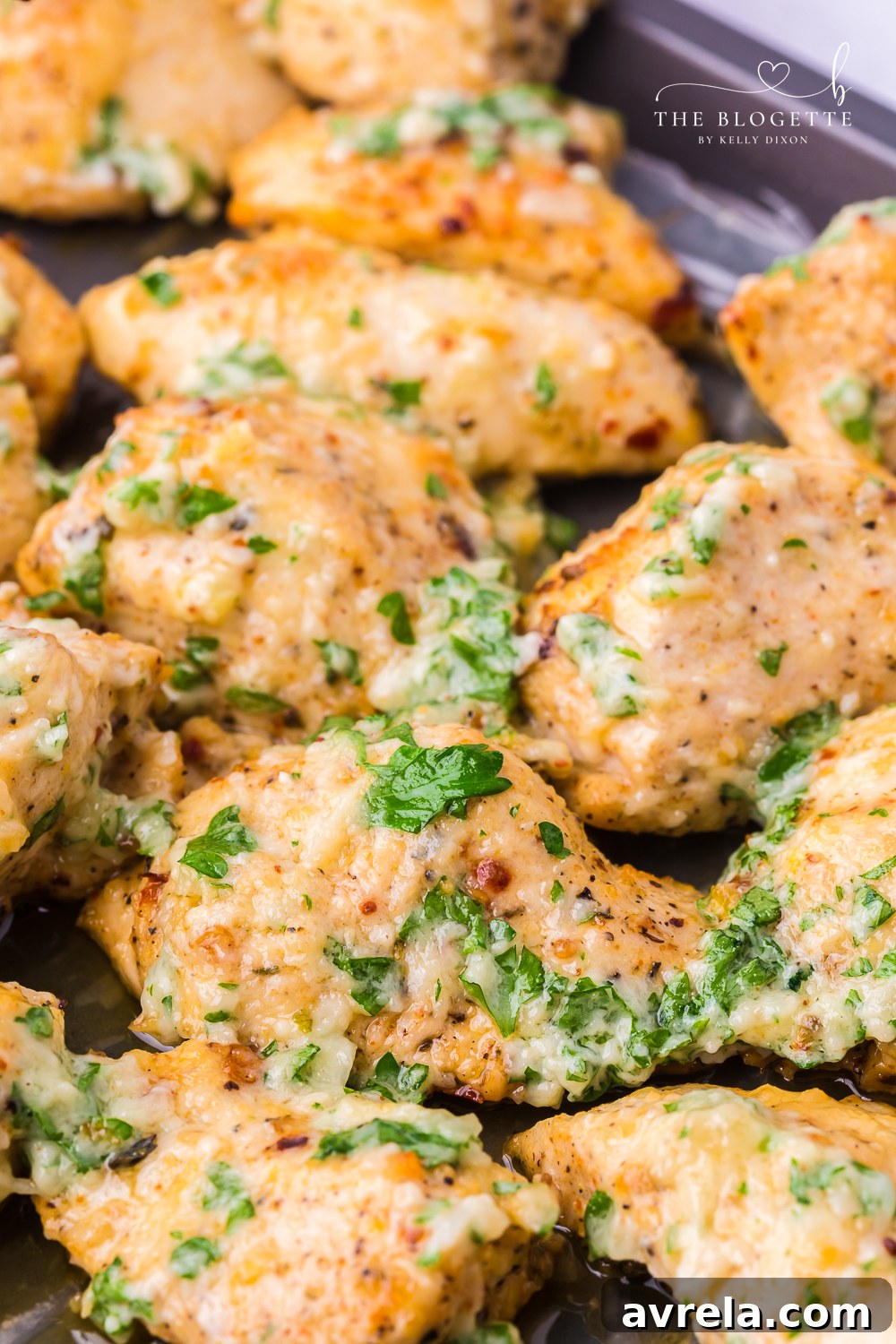 Delicious Garlic Parmesan Chicken, showcasing its savory and cheesy flavors, with tender roasted chicken coated in a rich, comforting marinade, presented beautifully for serving.