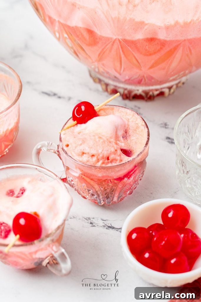 Frosted Cream Elixir 7 This Ice Cream Punch recipe is a sweet and tasty treat that is perfect for holidays.