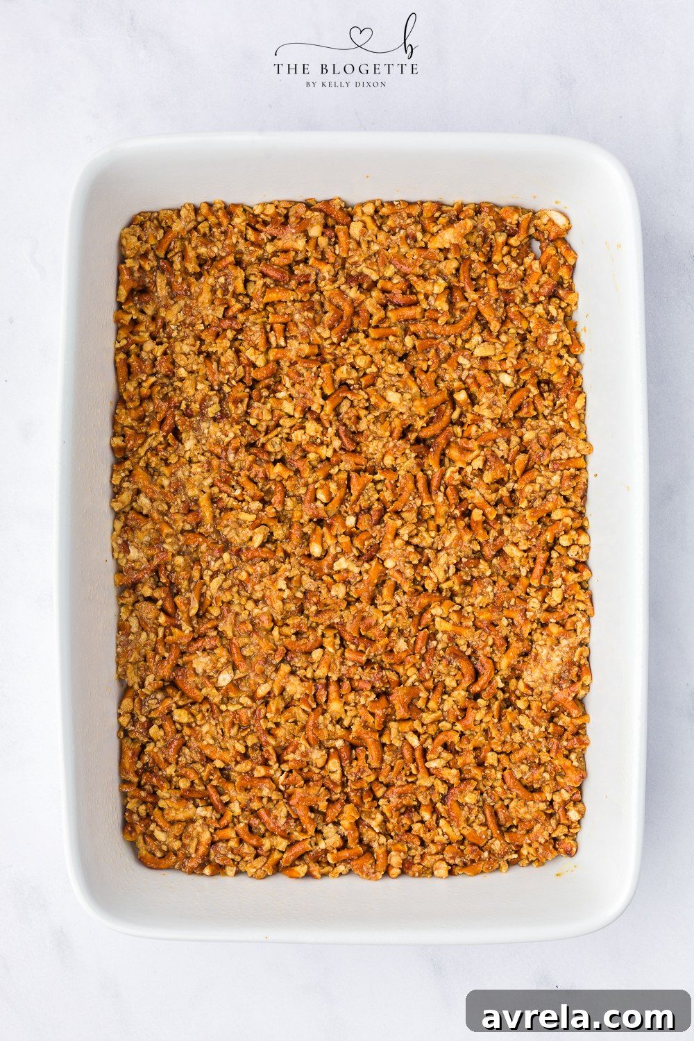 Press it into the dish