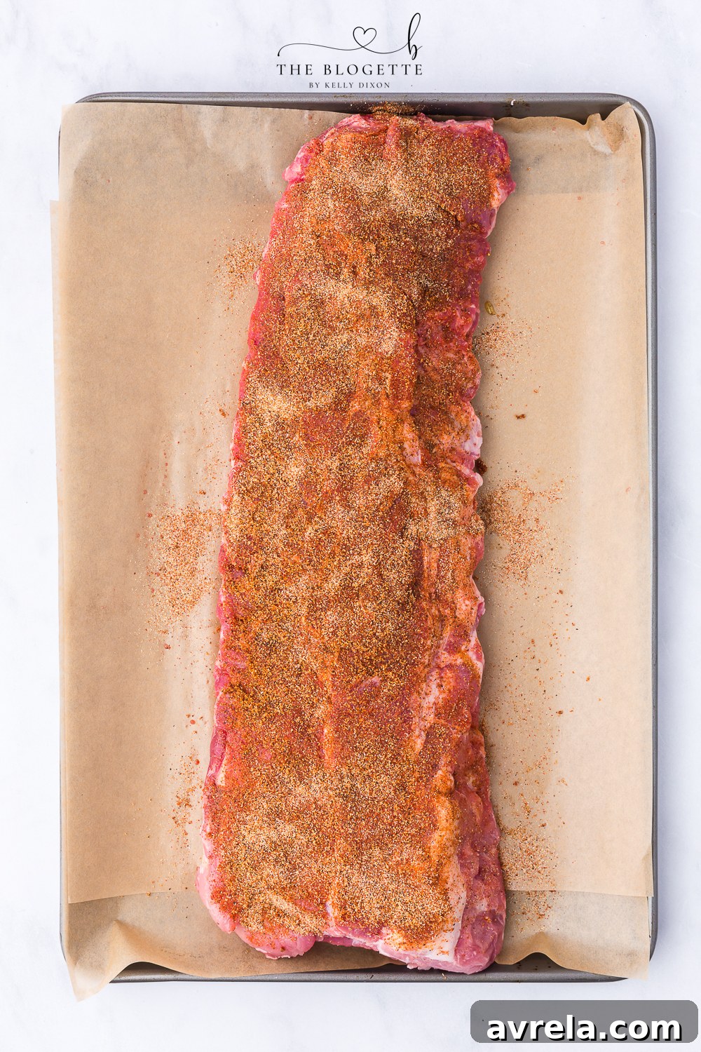 Ultimate Oven-Baked Ribs 10 rub the seasoning into the meat