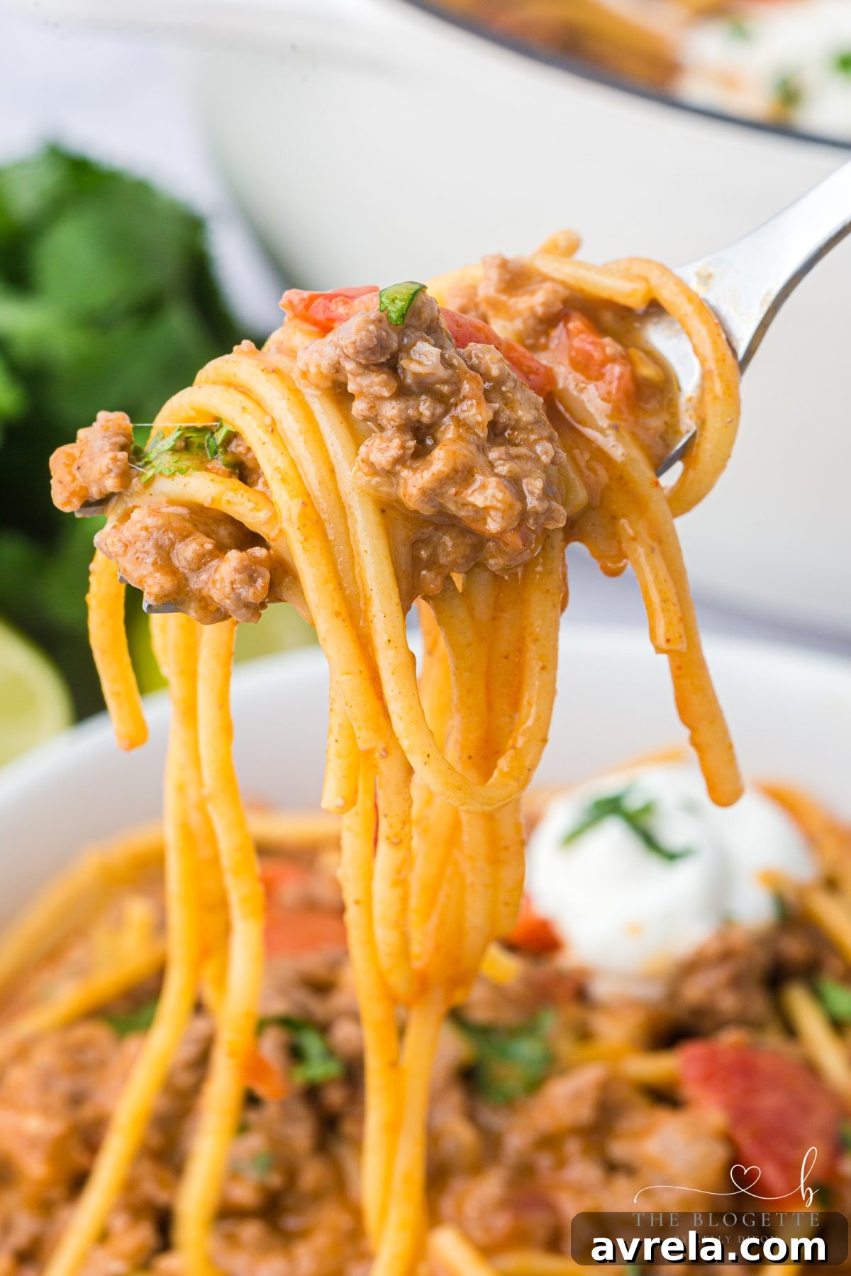Taco Pasta Fiesta 4 Taco Spaghetti