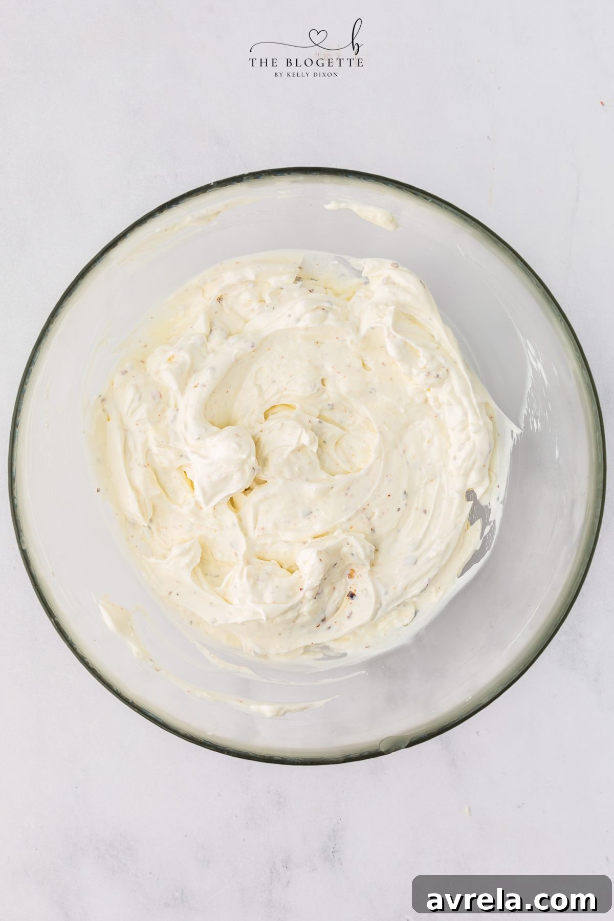 Seasoned cream cheese mixture for pizza dip