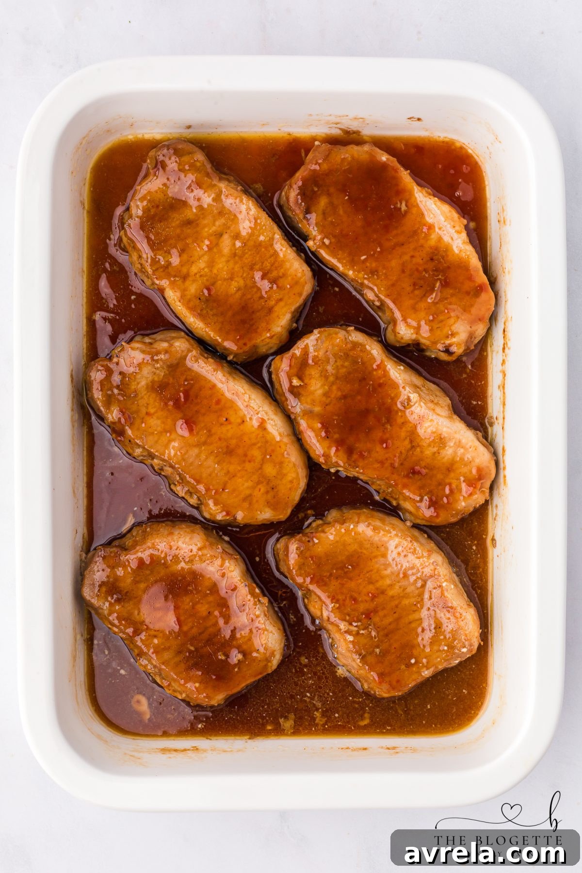 Baked Brown Sugar Pork Chops