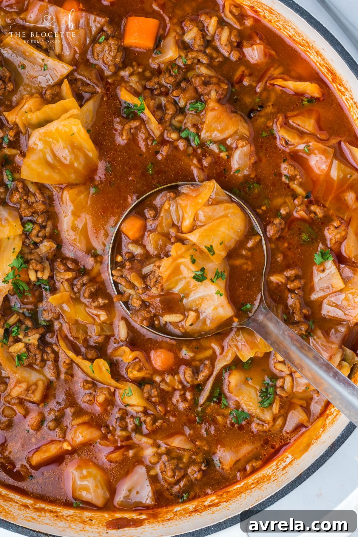 This easy cabbage roll soup recipe is comforting, filling, and perfect for cozy dinners.