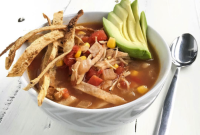 Easy Crockpot Shredded Chicken Tortilla Soup Recipe – Quick & Flavorful