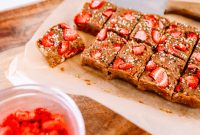 Raw Paleo Almond Butter & Jelly Protein Bars