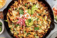 Easy One-Pan Enchilada Skillet Dinner—30-Minute Mexican Skillet Meal