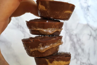Easy 3-Ingredient Salted Almond Butter Cups — No-Bake Recipe