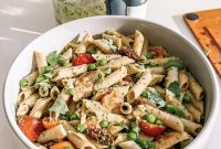 Summer Chicken Pesto Pasta Salad — Easy, Fresh Recipe