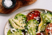Heirloom Tomato Salad with Fresh Herbs and Burrata