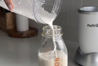 2-Minute High-Protein Almond Milk Smoothie Recipe