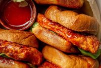 Gluten-Free Hot Honey Chicken Sliders Recipe for Spicy, Sticky Bites