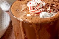 Peppermint Hot Cocoa with Homemade Coconut Whipped Cream Recipe