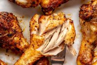 Crispy Seasoned Chicken Drumsticks with Savory Spice Rub