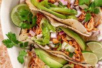 Slow-Cooker Chicken Tinga Tacos — Authentic Mexican Flavor