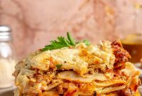 High-Protein Beef and Zucchini Lasagna Recipe