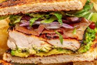Grilled Honey Chipotle Chicken & Avocado Protein Melt