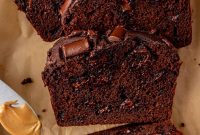 Double Chocolate Zucchini Blender Bread Recipe for Moist Loaf