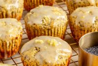 Gluten-Free Dairy-Free Lemon Poppy Seed Protein Muffins