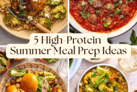 5 High-Protein Summer Meal Prep Recipes for Busy Weeks