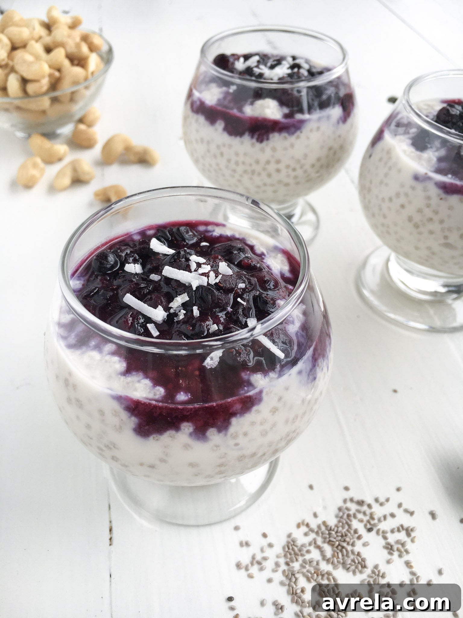 Cashew Chia Pudding