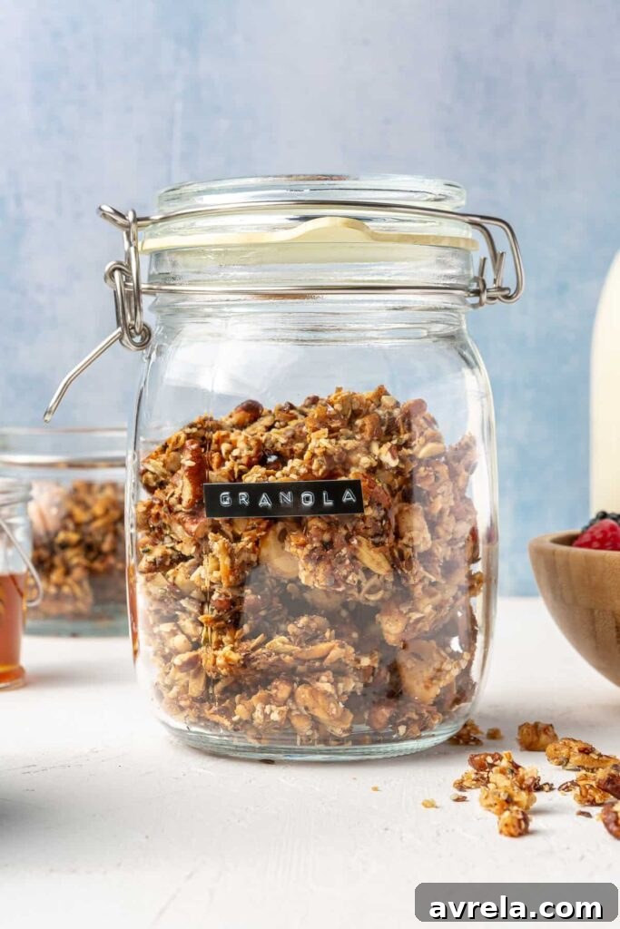 20-Minute Paleo Granola Recipe — Quick, Gluten-Free Breakfast Bowl 9 img 17692 8