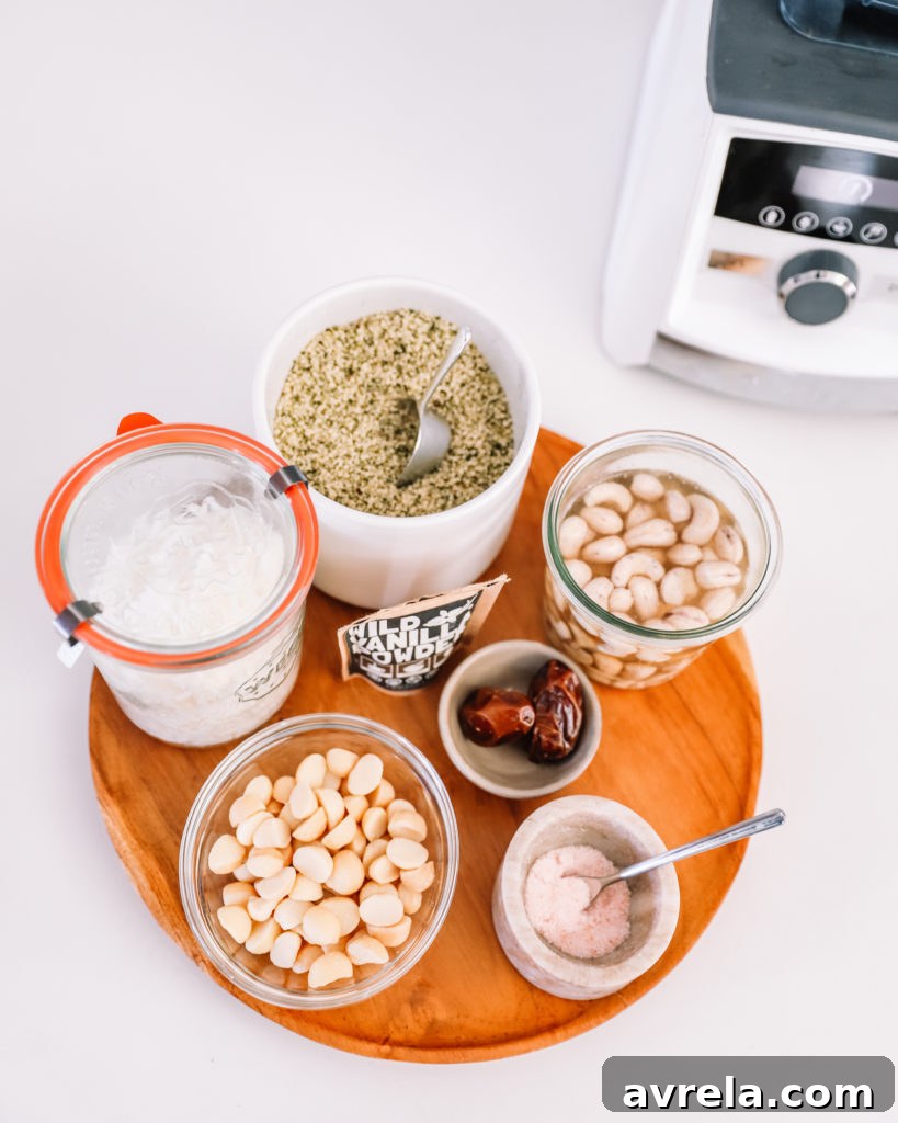 Homemade nut milks in jars