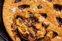 Skillet Chocolate Chip Cookie Recipe — Gooey Dessert for Sharing