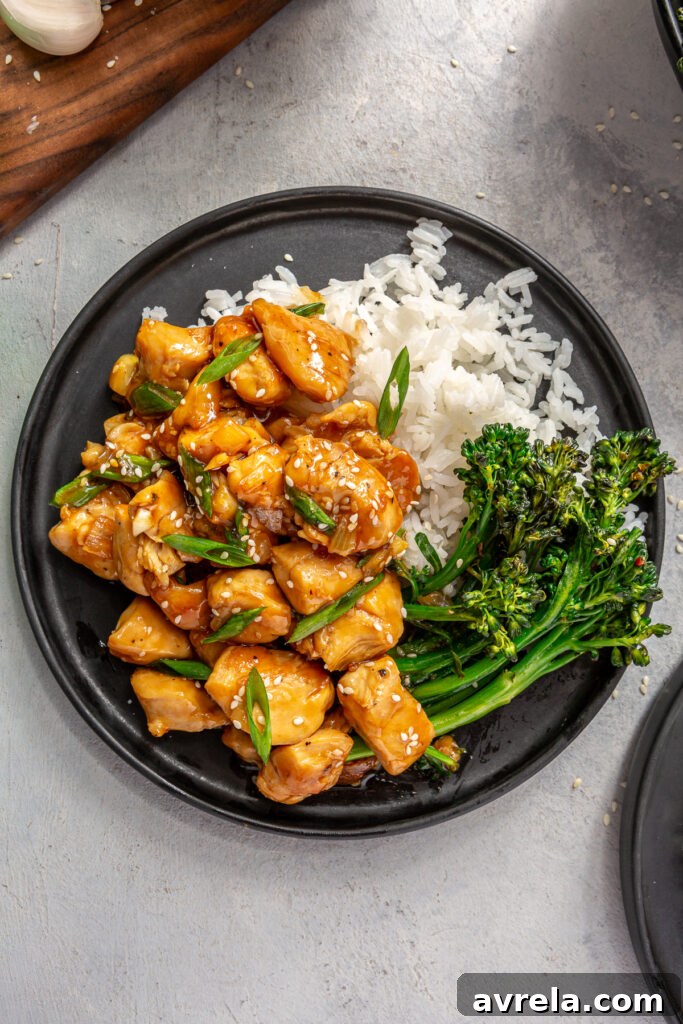 20-Min Honey Sesame Chicken