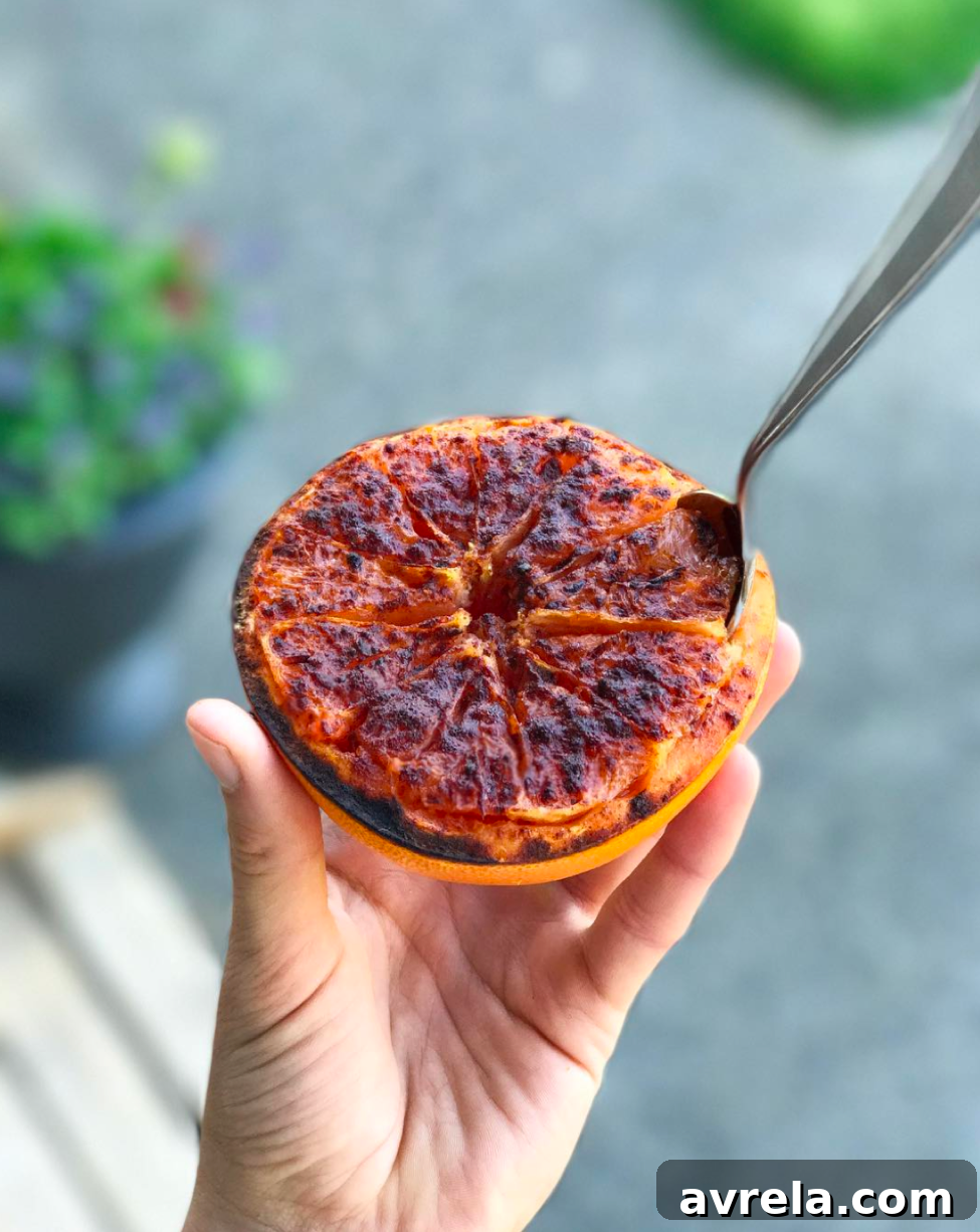 Broiled Grapefruit Recipe: Quick, Sweet & Caramelized Citrus Dessert 2 Broiled grapefruit