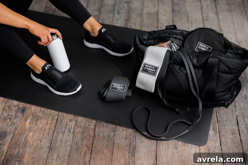 Home workout setup