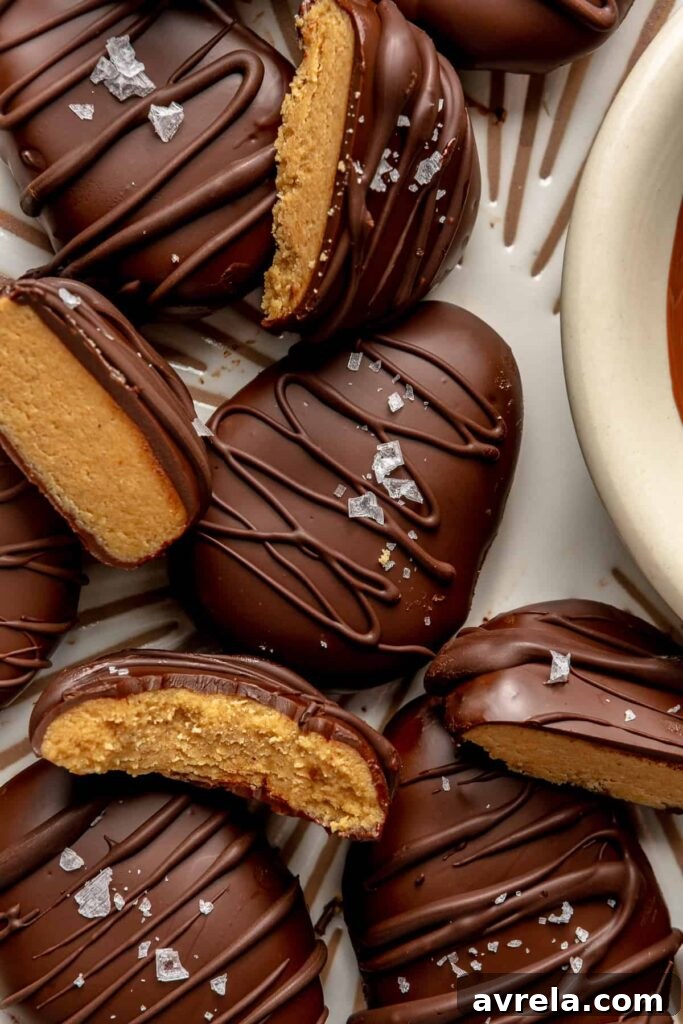 Copycat Reese’s Peanut Butter Eggs — Dairy-Free, Gluten-Free, Refined Sugar-Free 15 Homemade Reese's Peanut Butter Cup Eggs