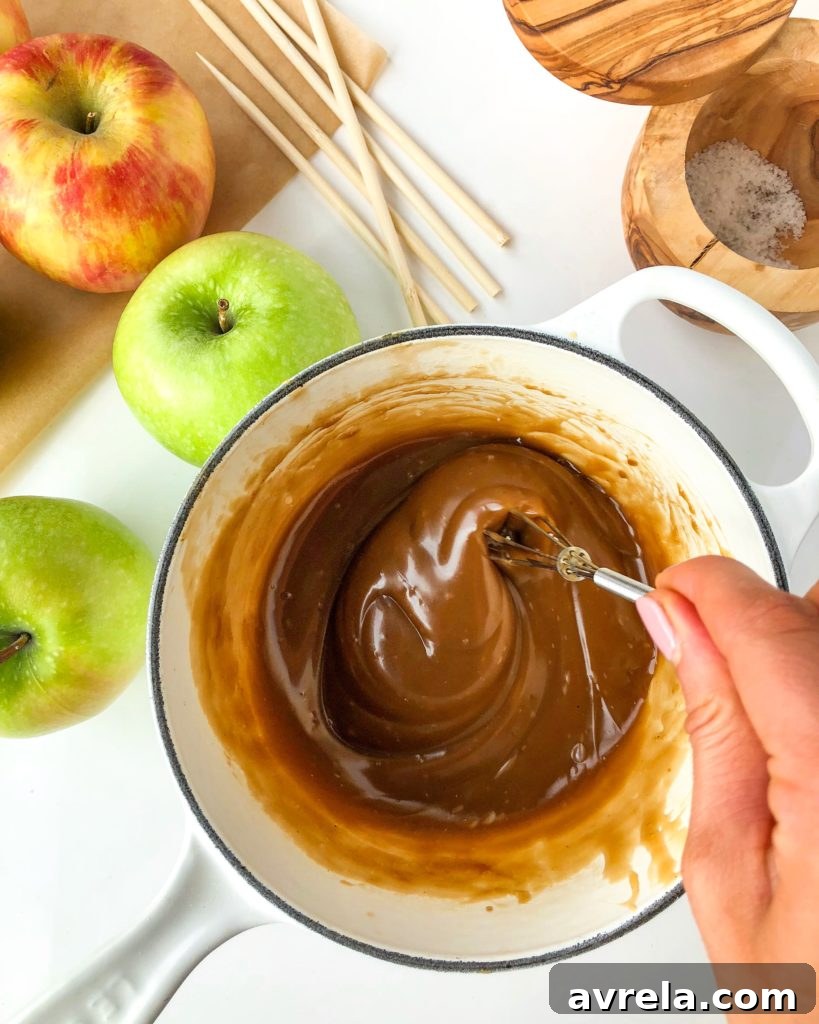 Caramel apples
