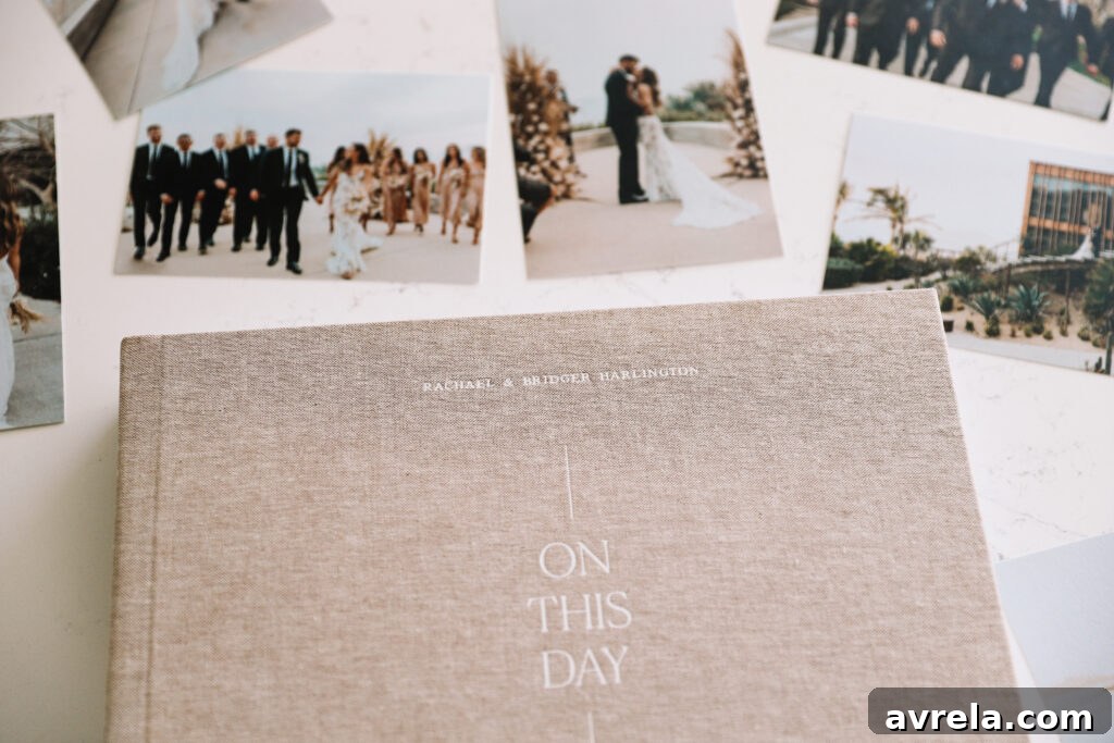Reliving Our Wedding Day with Artifact Uprising Photo Books 2 Wedding album spread