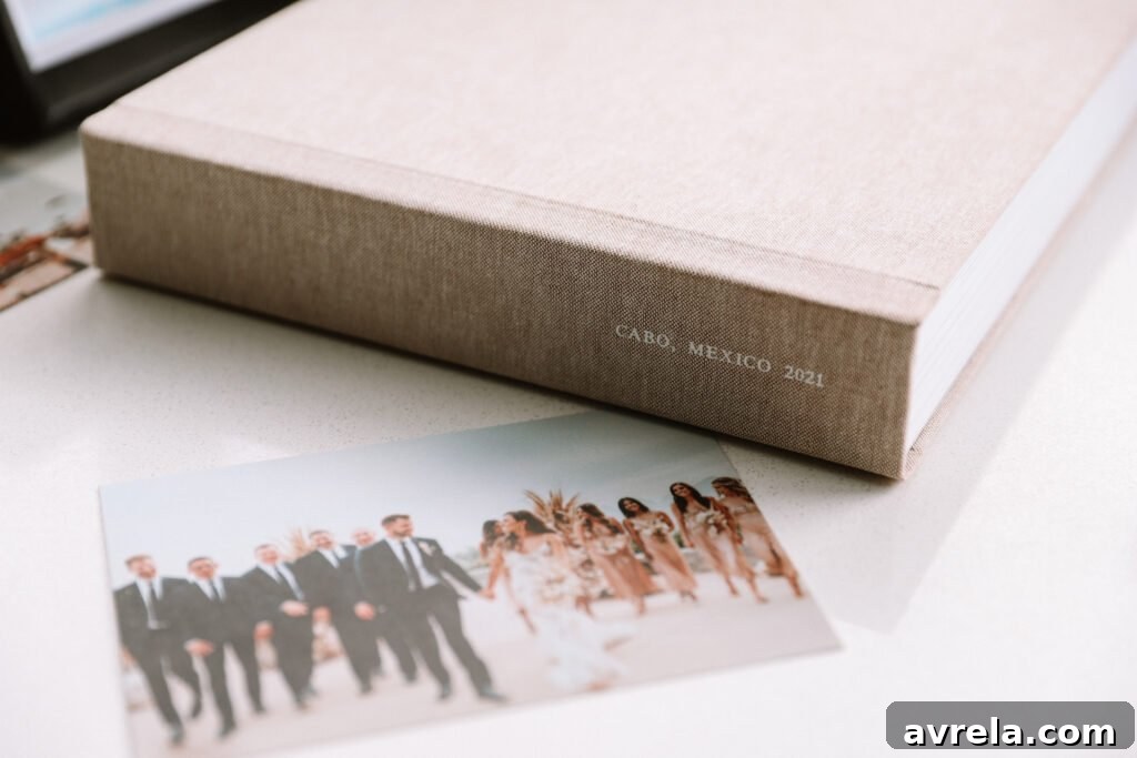 Reliving Our Wedding Day with Artifact Uprising Photo Books 10 Open photo album