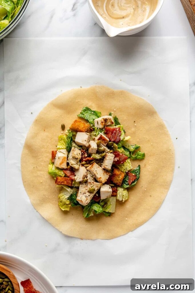 High-Protein Chicken Caesar Wrap Recipe for Muscle Fuel 7 img 47658 6
