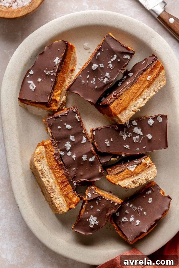 Pumpkin Twix Bars Recipe: Homemade Caramel Chocolate Squares 12 img 48510 16