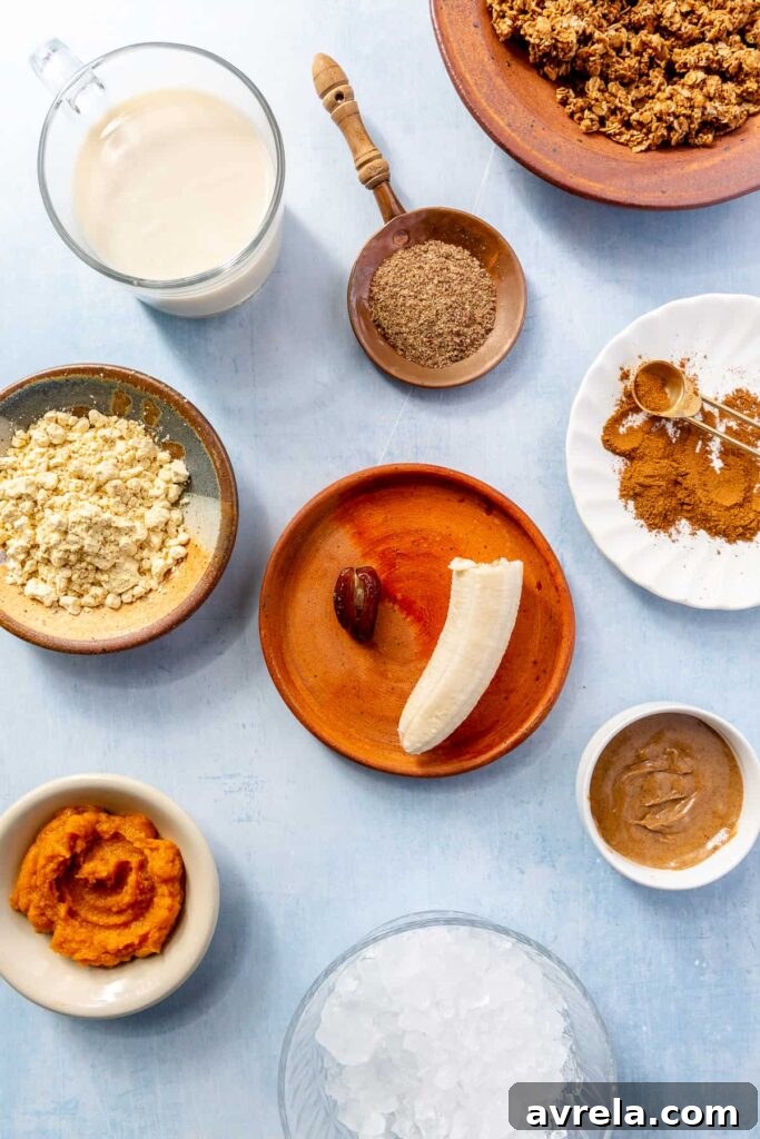 Pumpkin pie smoothie
