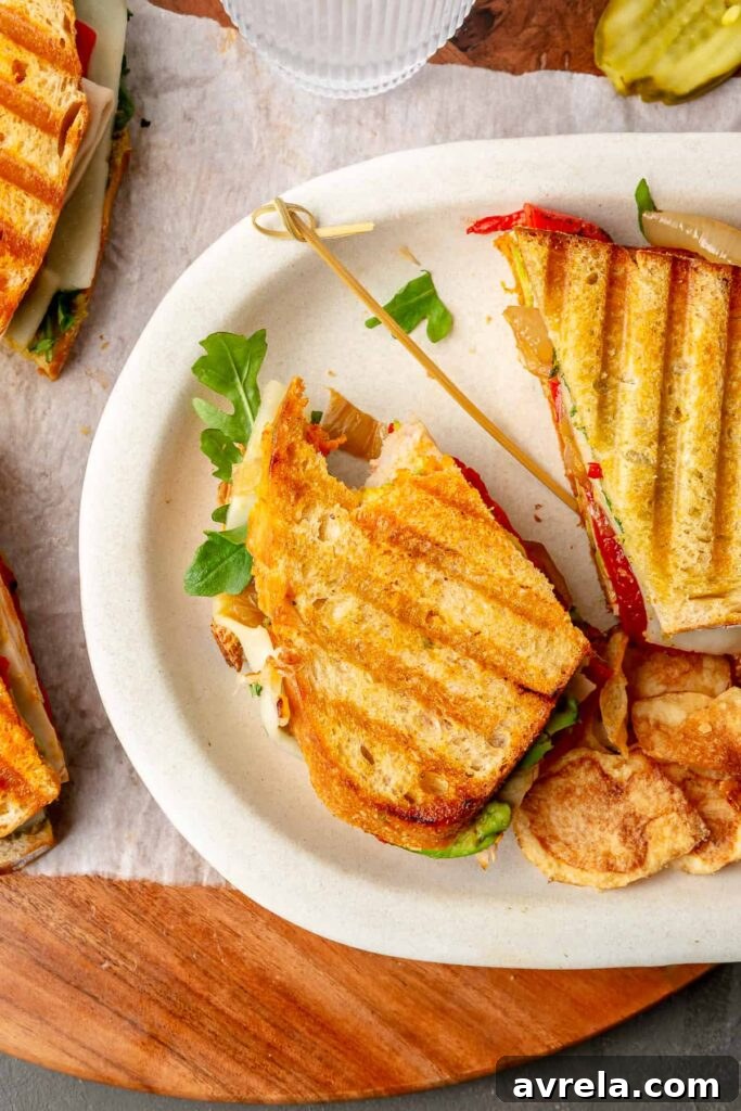 quick easy panini lunch recipe 